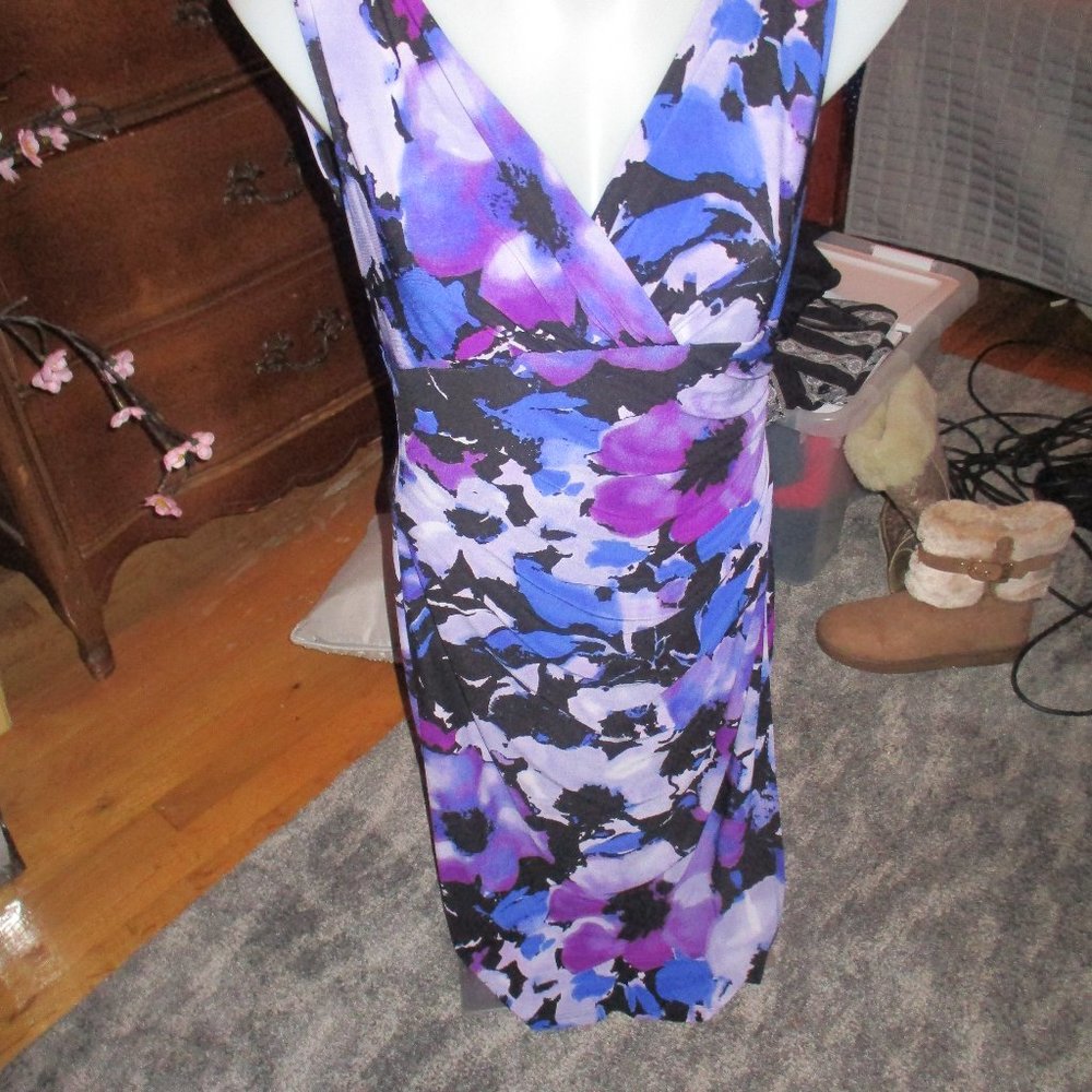 new without tags ralph Lauren purple dress sz8